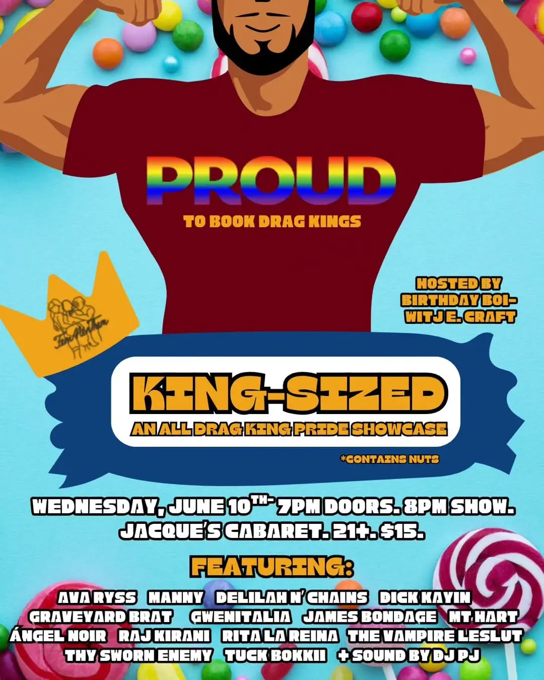 King-Sized: An All Drag King Pride Showcase