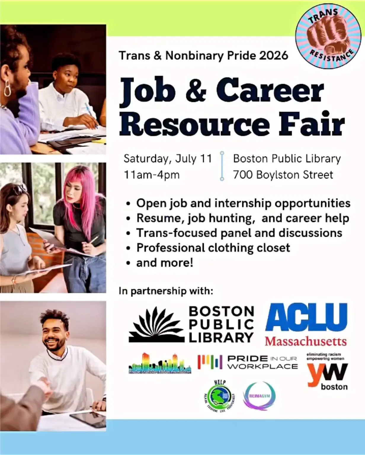 Trans & Nonbinary Job & Career Fair