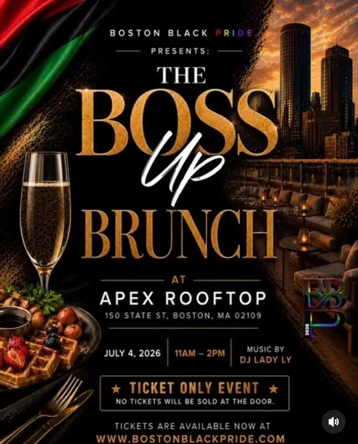 Boston Black Pride Presents: The Boss Up Brunch