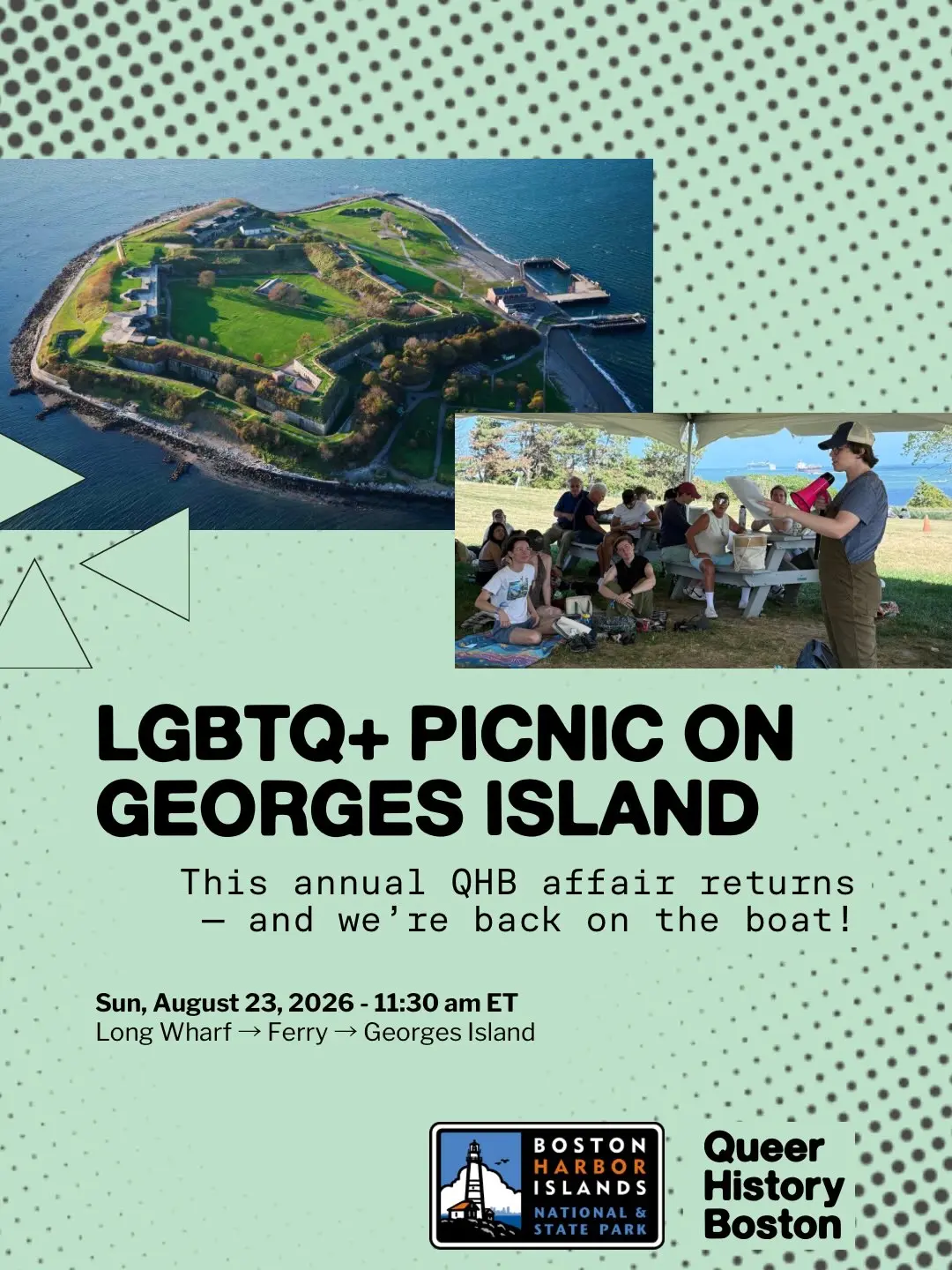 LGBTQ+ Picnic on Georges Island