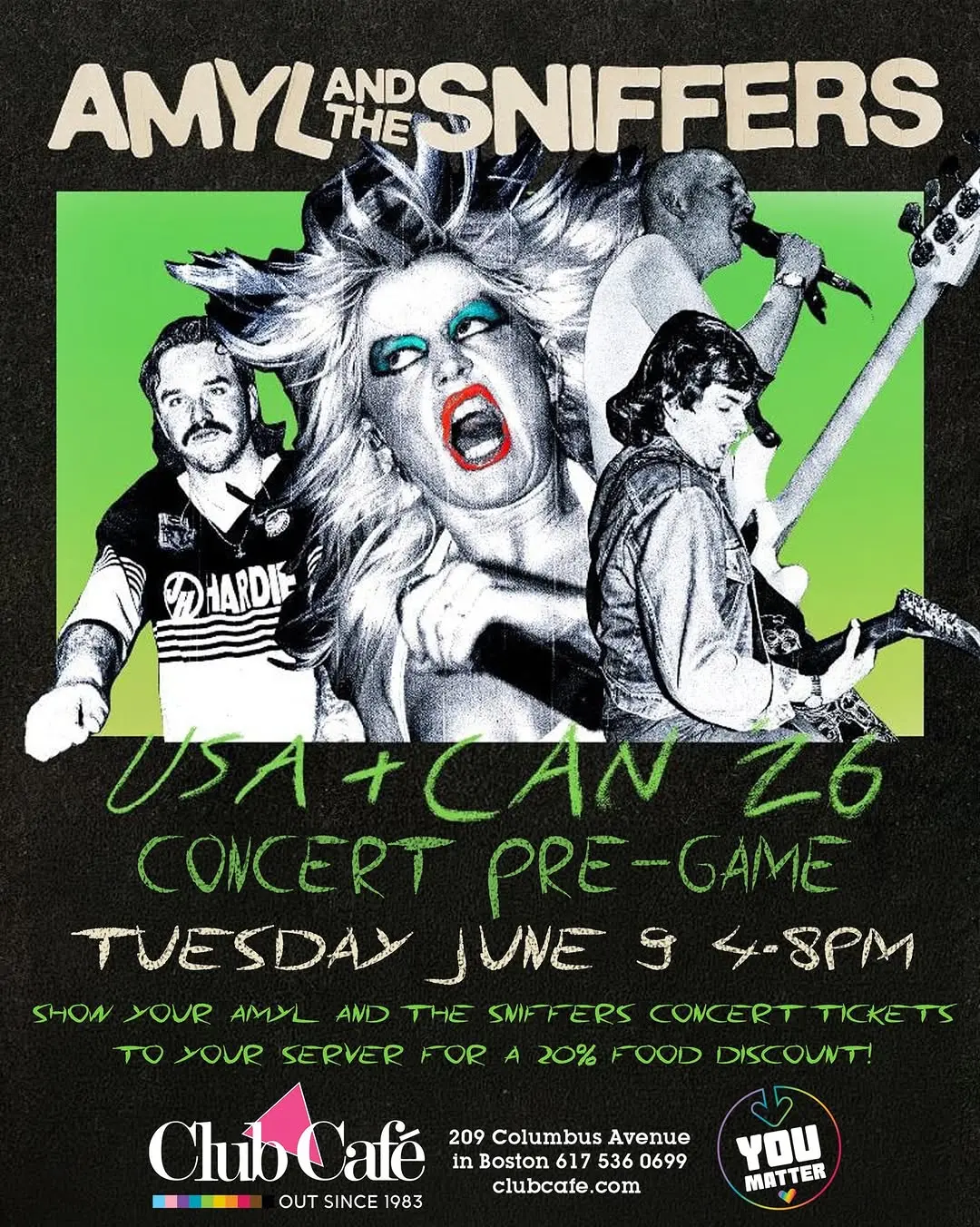 Amyl and The Sniffers USA+CAN 26 Concert Pre-Game
