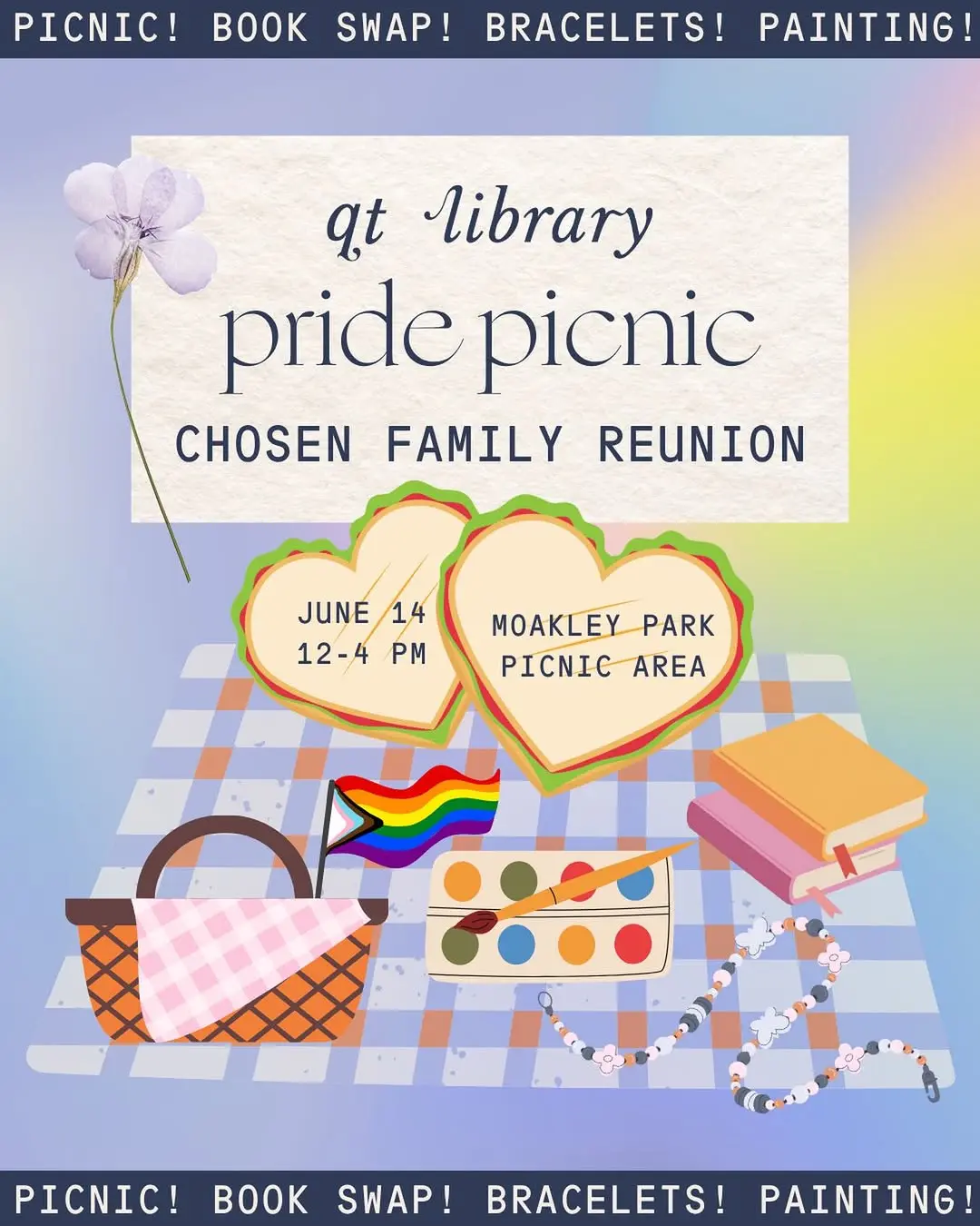 QT Library Pride Picnic: Chosen Family Reunion