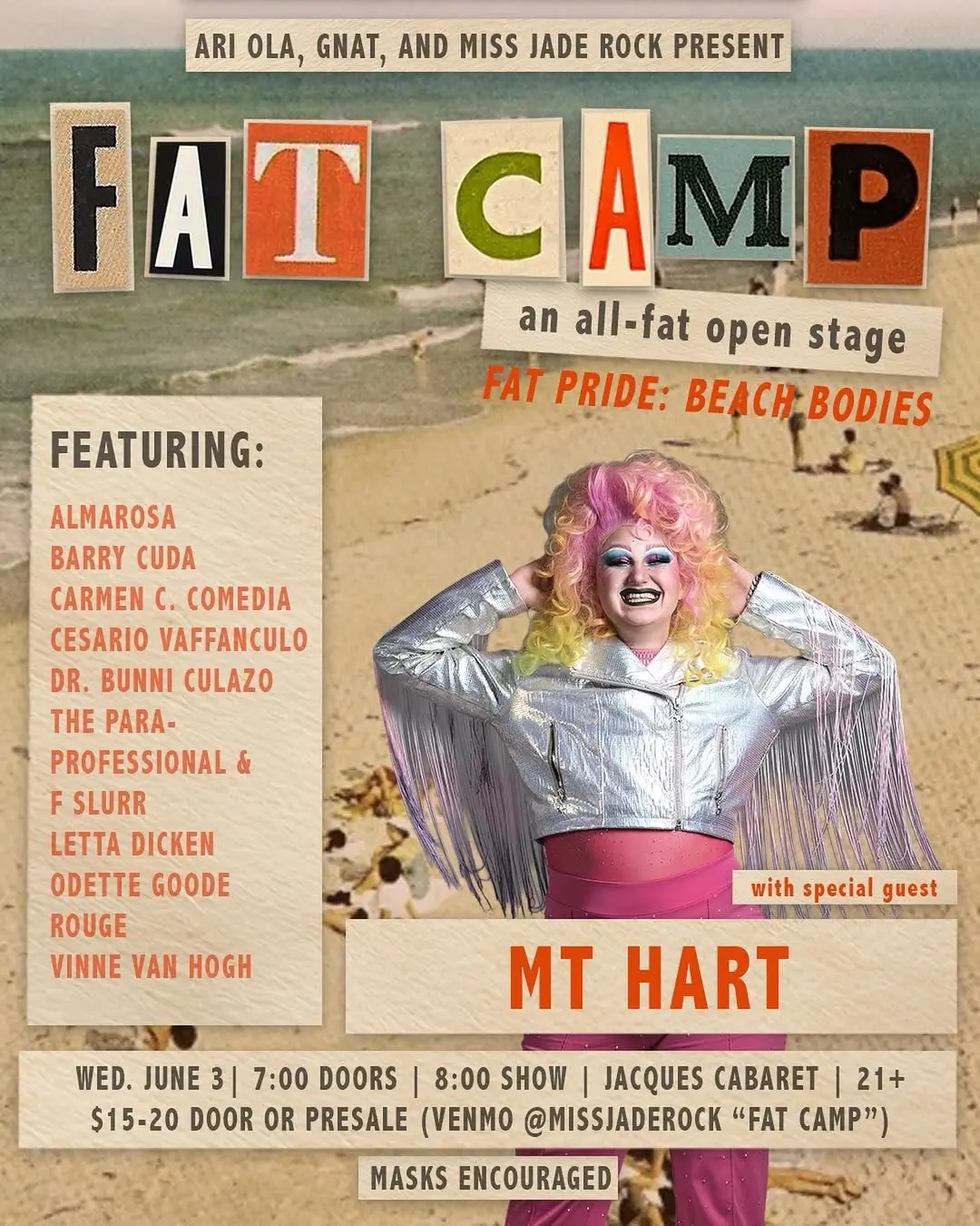 Fat Camp: An All-Fat Open Stage