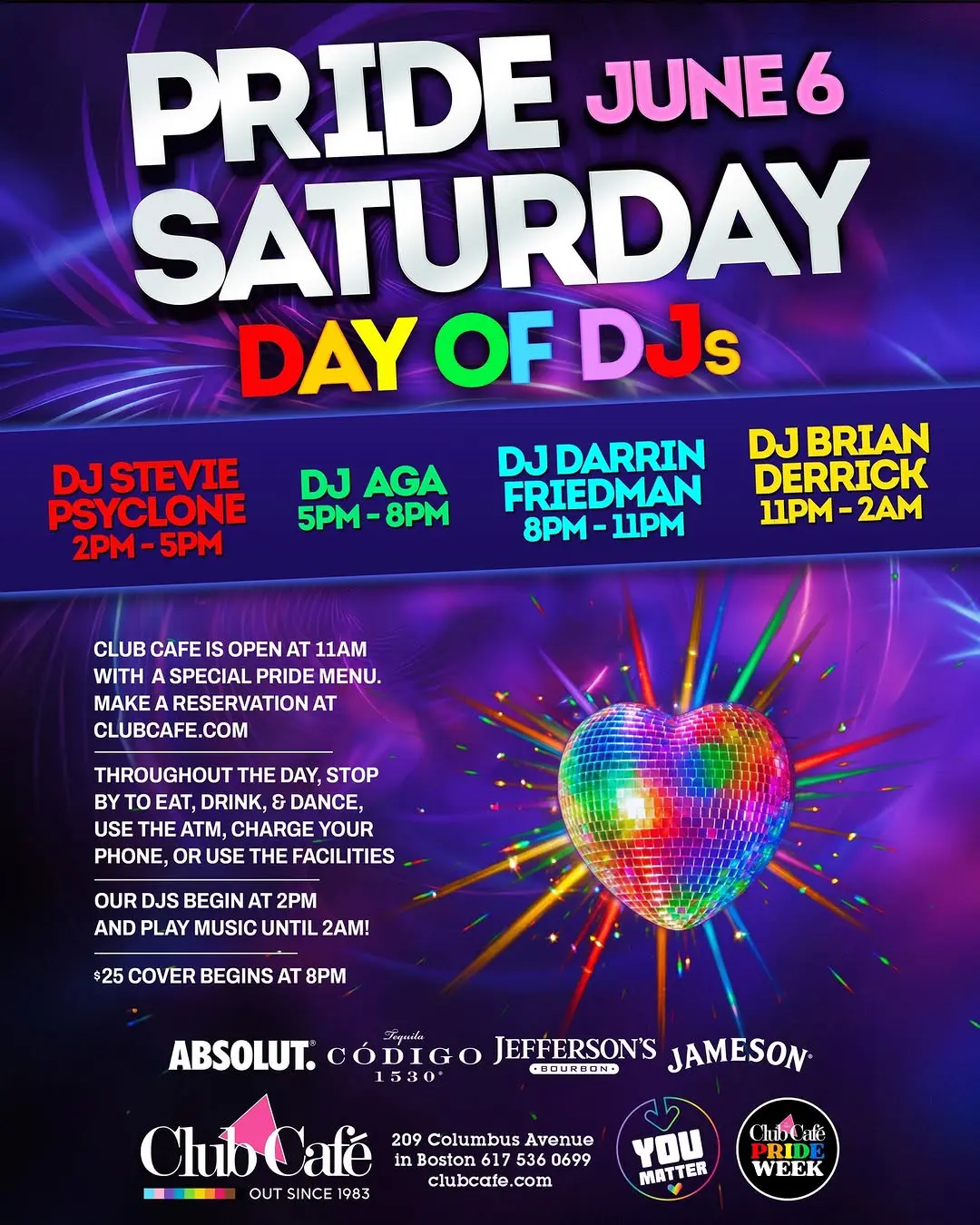 Pride Saturday Day of DJs