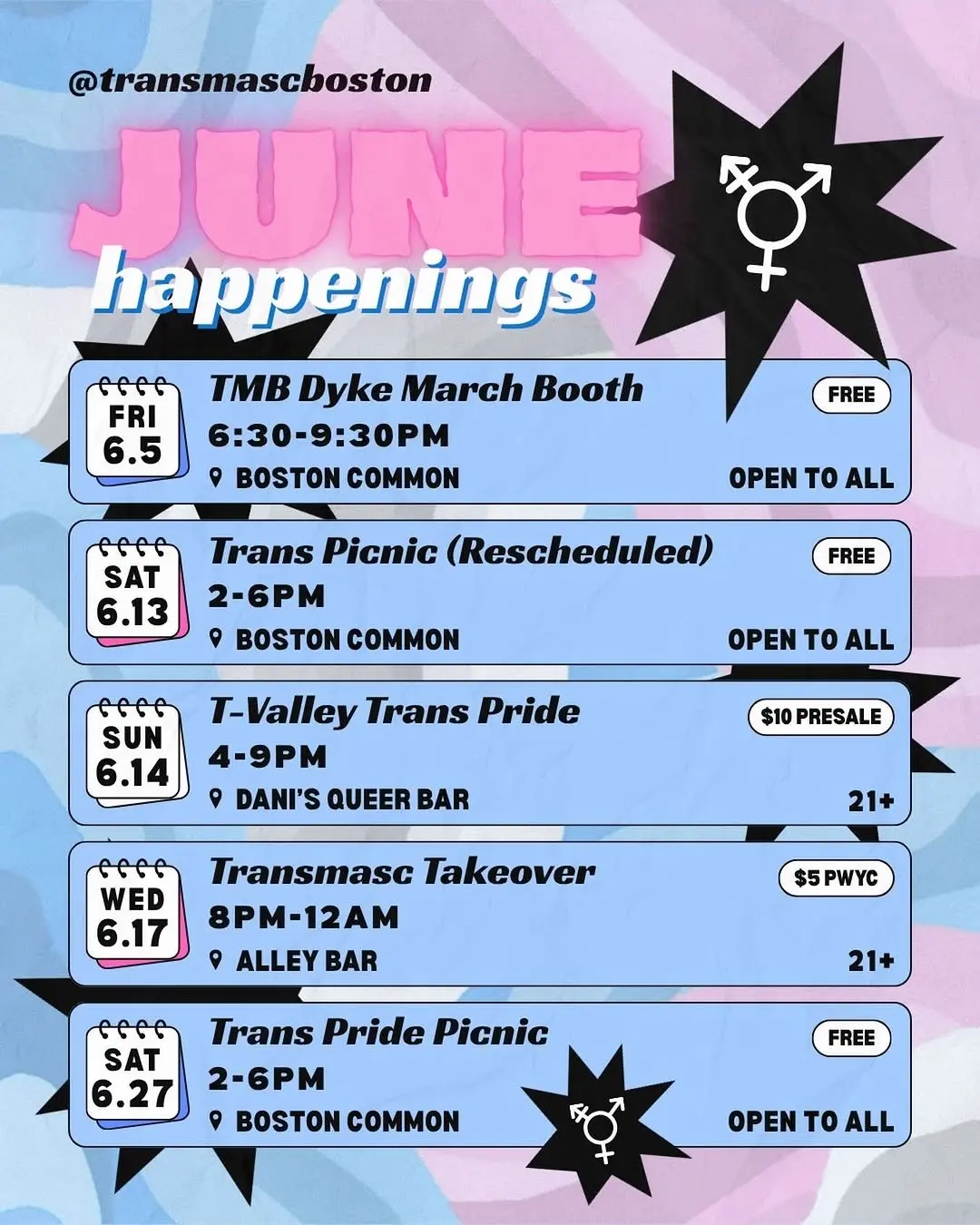 Transmasc Takeover: Alley Bar