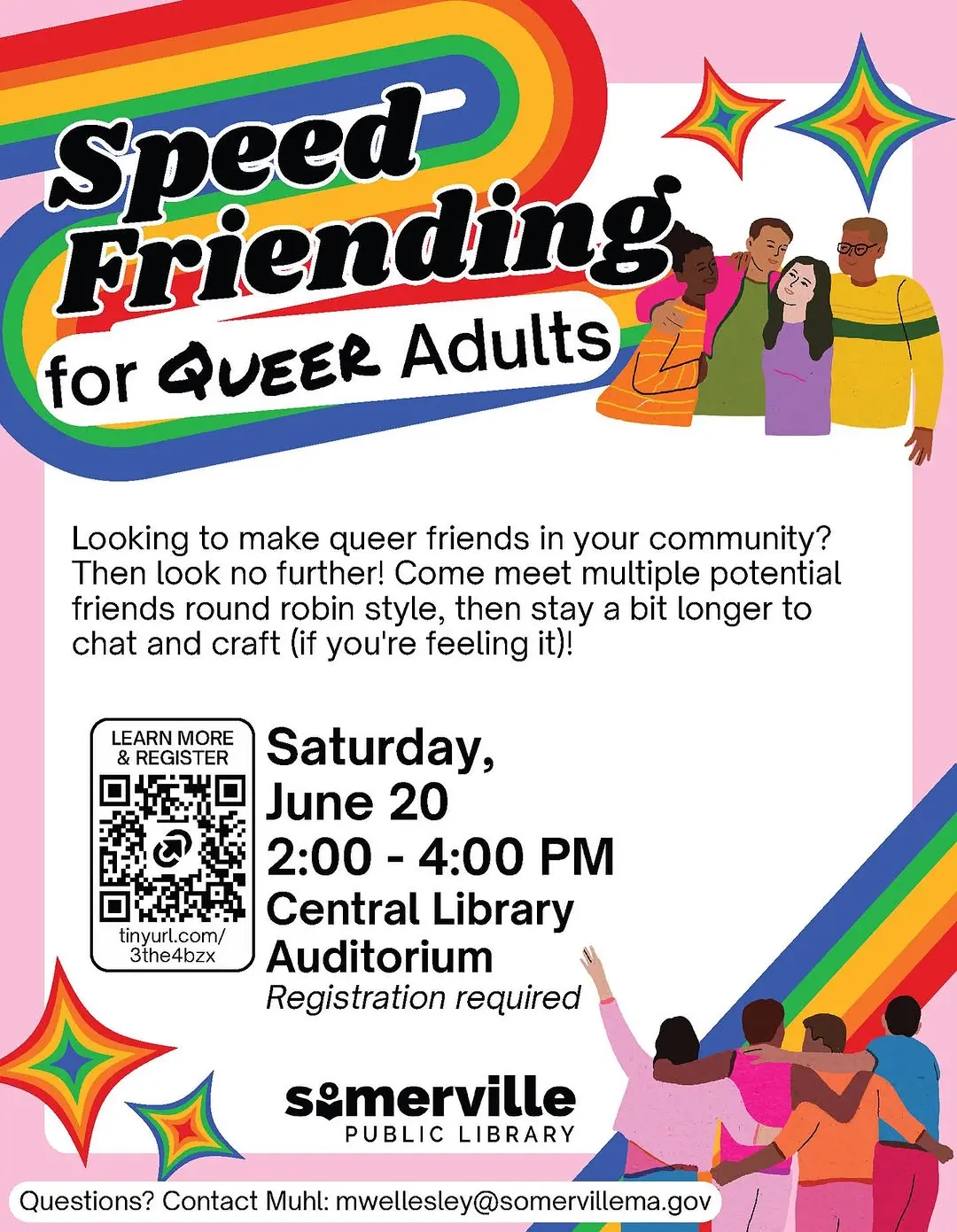Speed Friending for Queer Adults