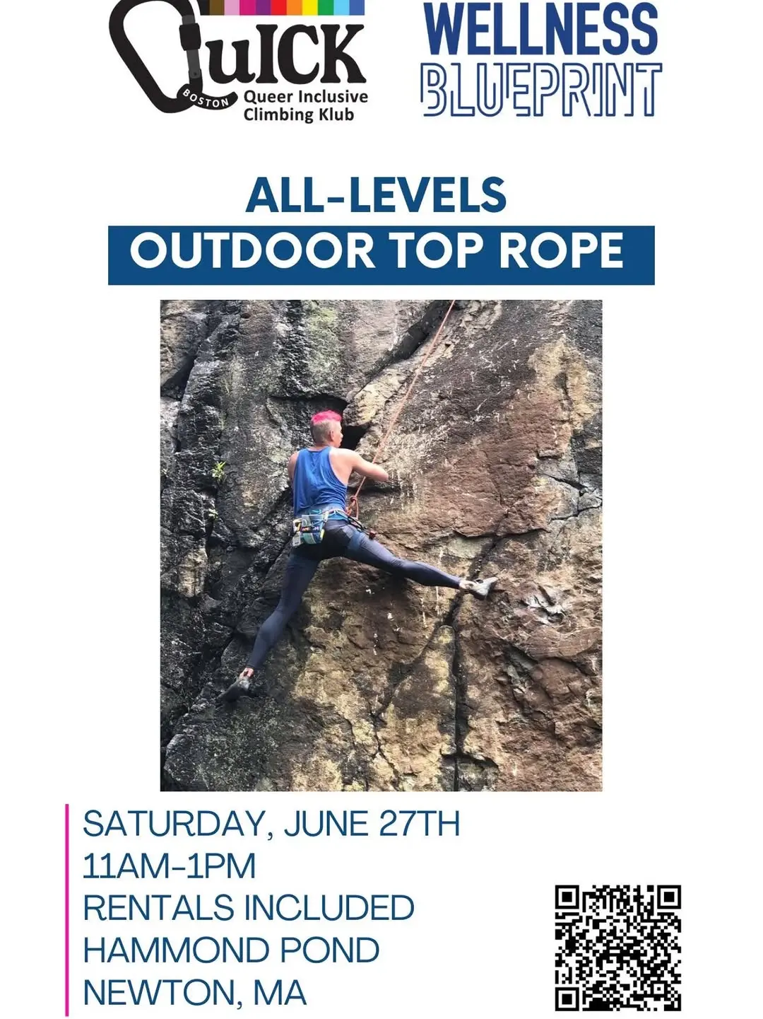 All-Levels Outdoor Top Rope