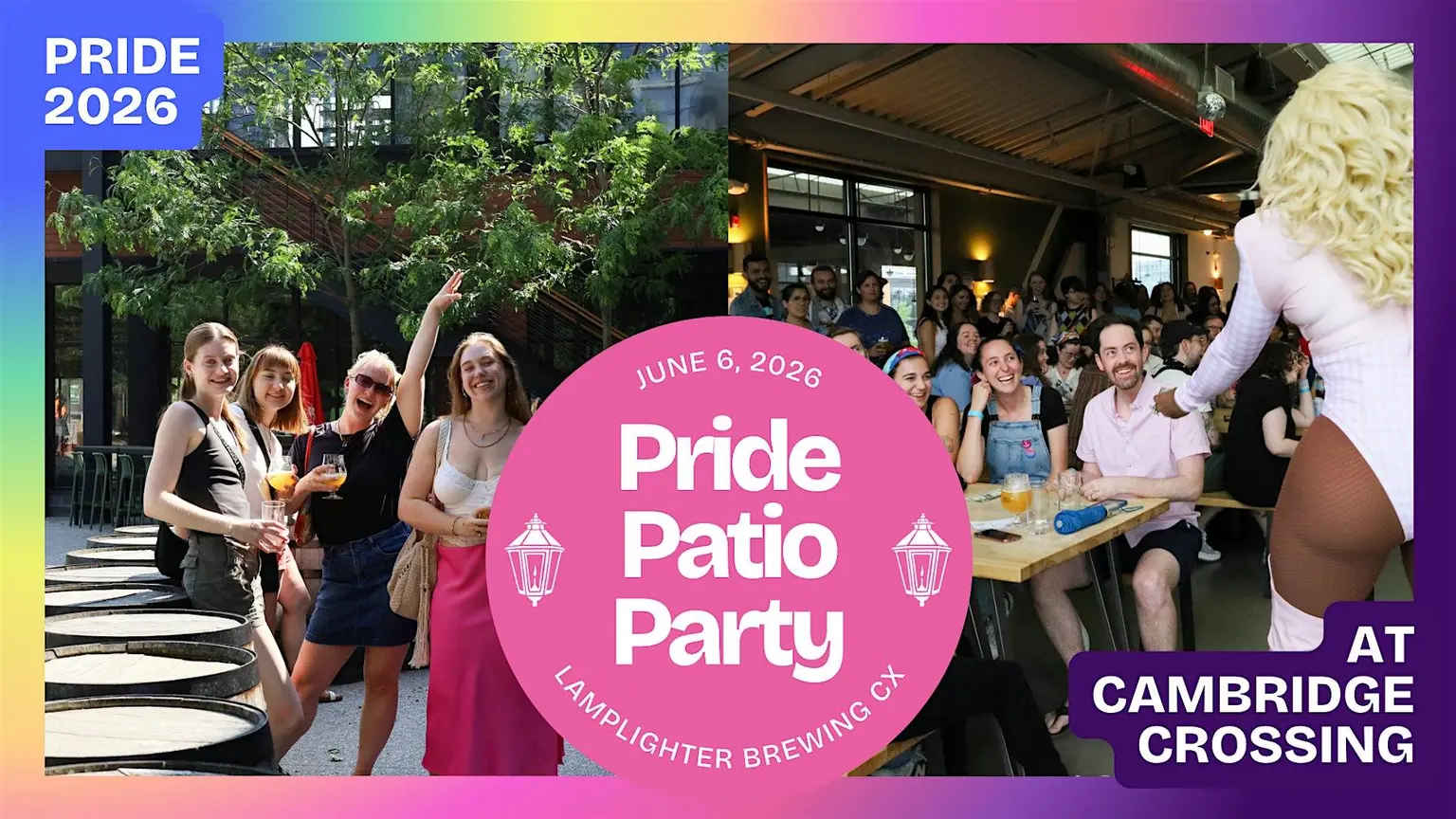 Pride 2026 Pride Patio Party