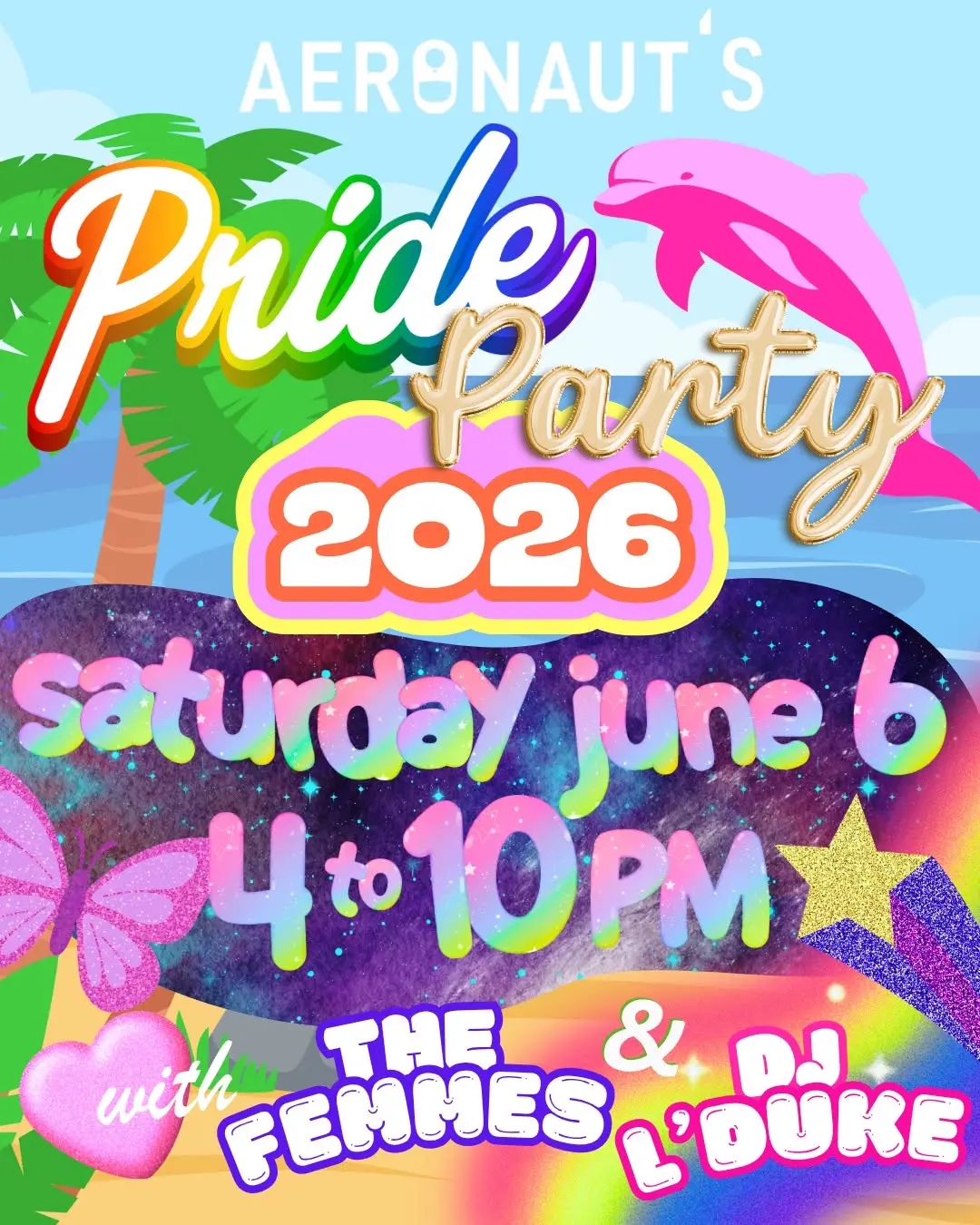 Aeronaut's Pride Party 2026