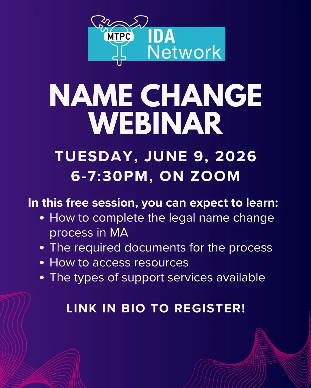 NAME CHANGE WEBINAR