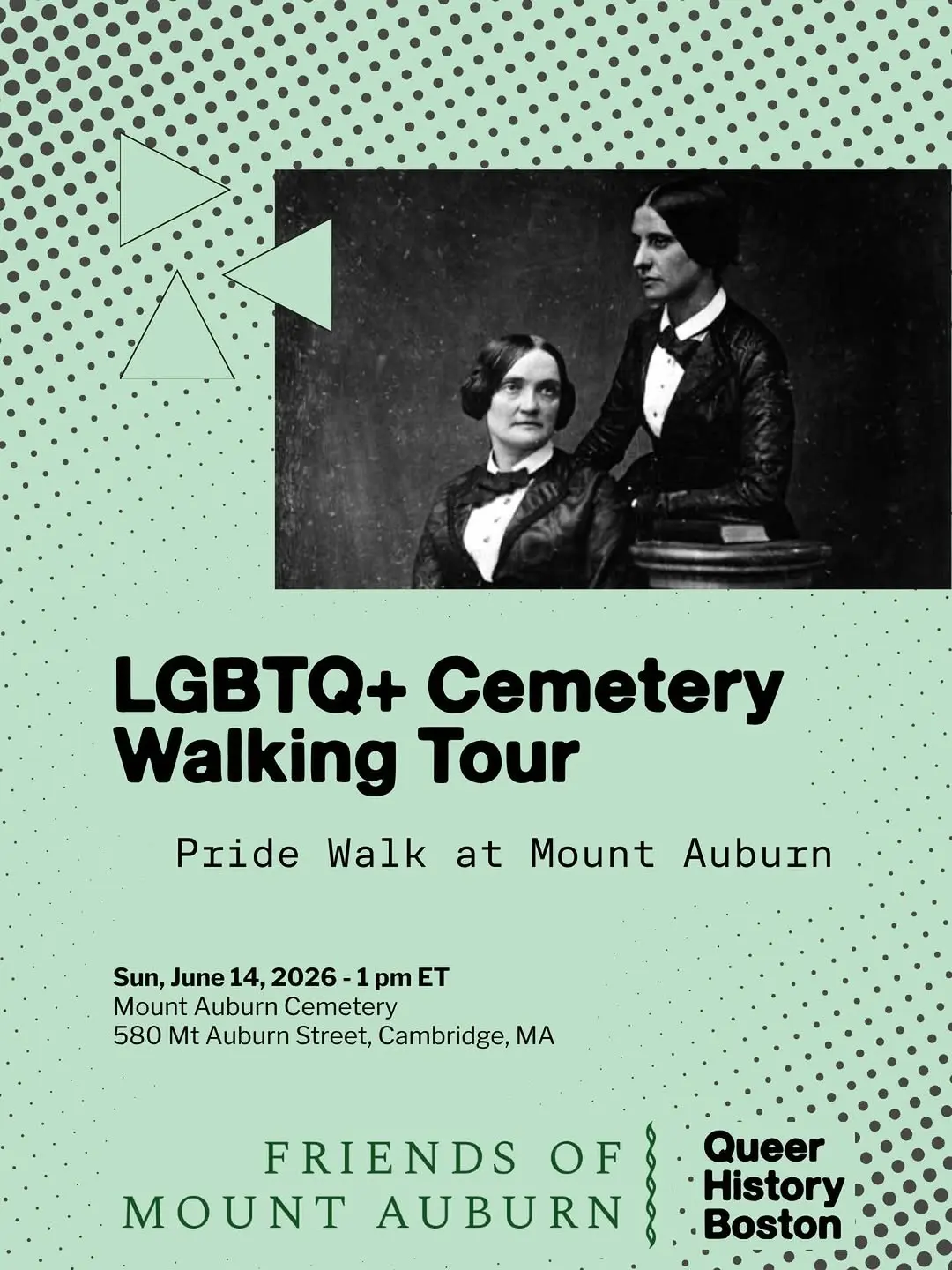 LGBTQ+ Cemetery Walking Tour: Pride Walk at Mount Auburn