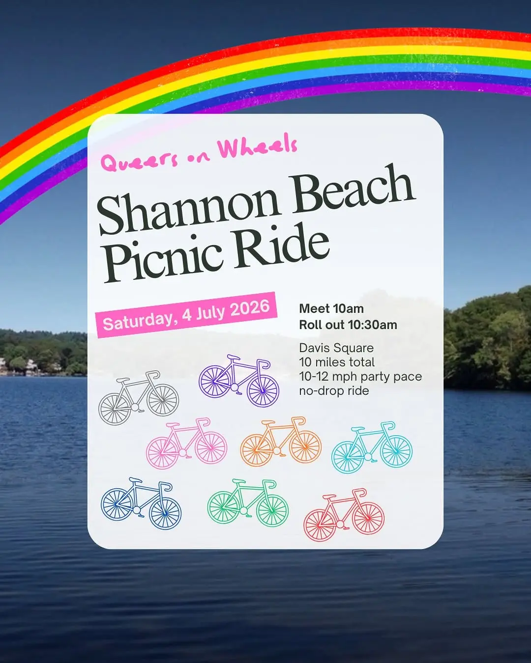 Shannon Beach Picnic Bike Ride