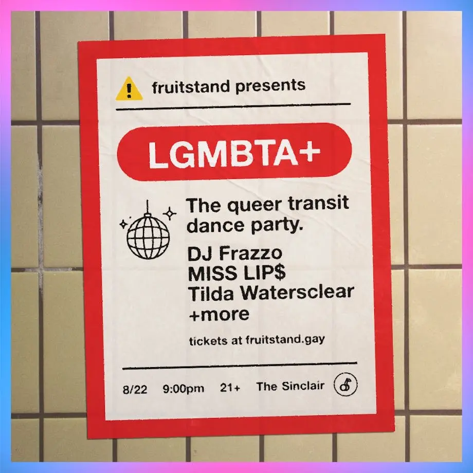 LGMBTA+: The queer transit dance party