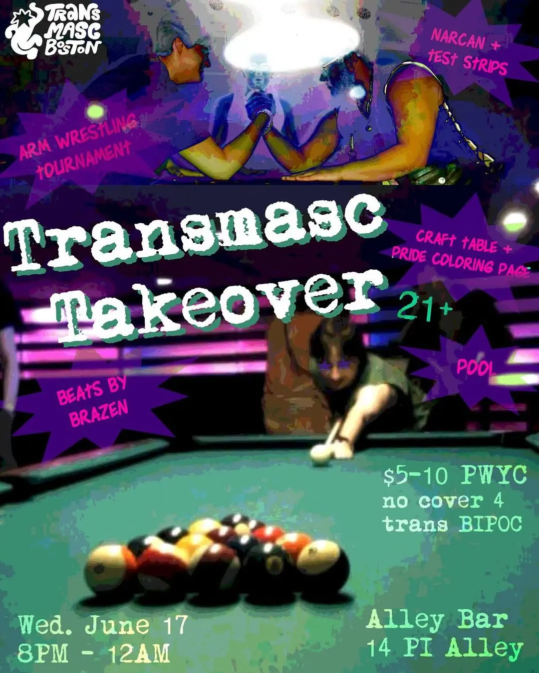 Transmasc Takeover: Alley Bar