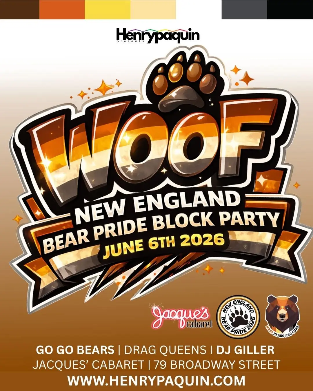 WOOF New England Bear Pride Block Party