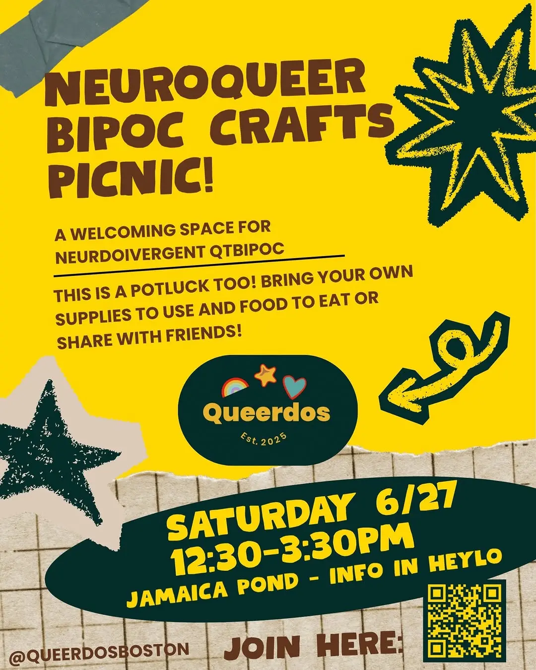 Neuroqueer BIPOC Crafts Picnic
