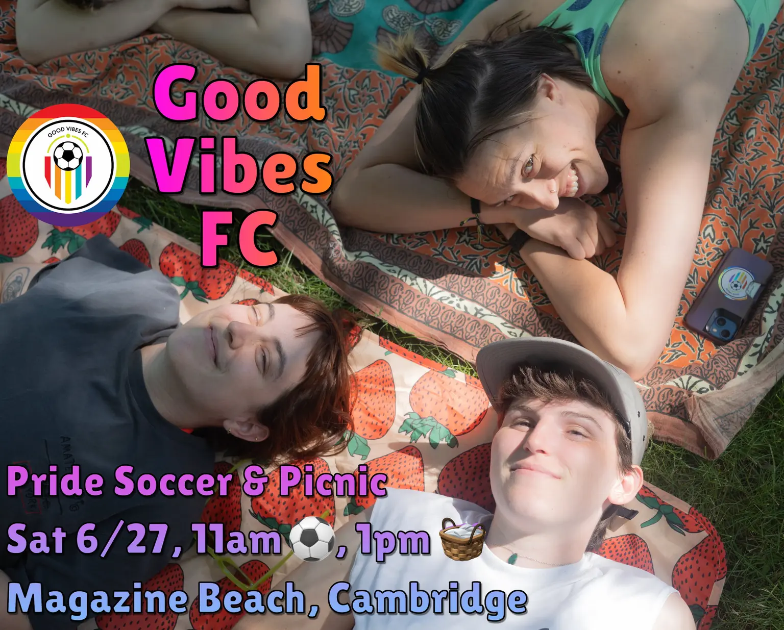 Good Vibes FC Pride Soccer & Picnic
