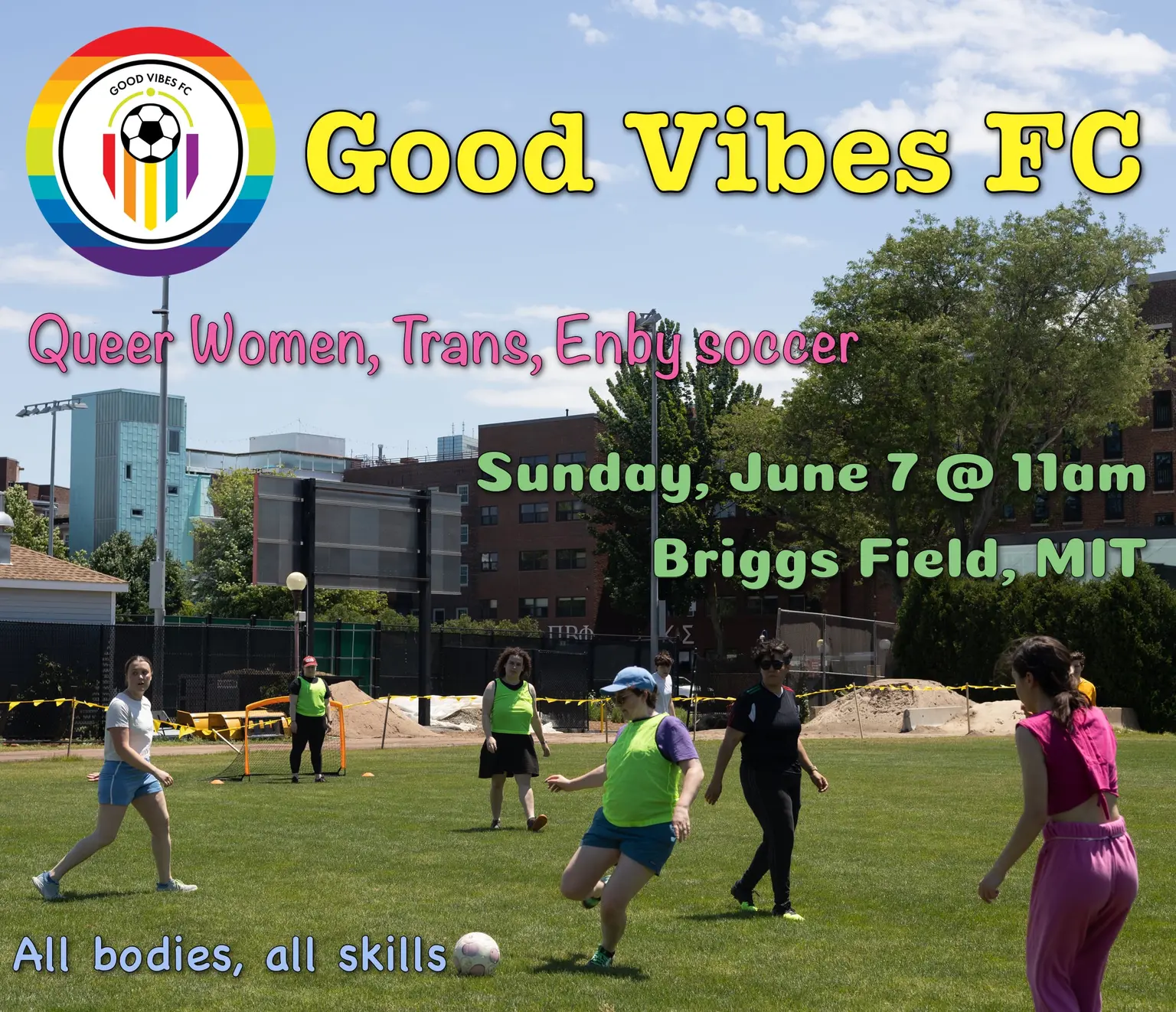 Good Vibes FC: Queer Women/Trans/Enby Soccer