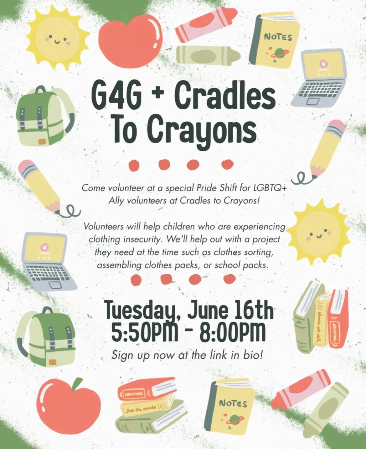 G4G + Cradles To Crayons