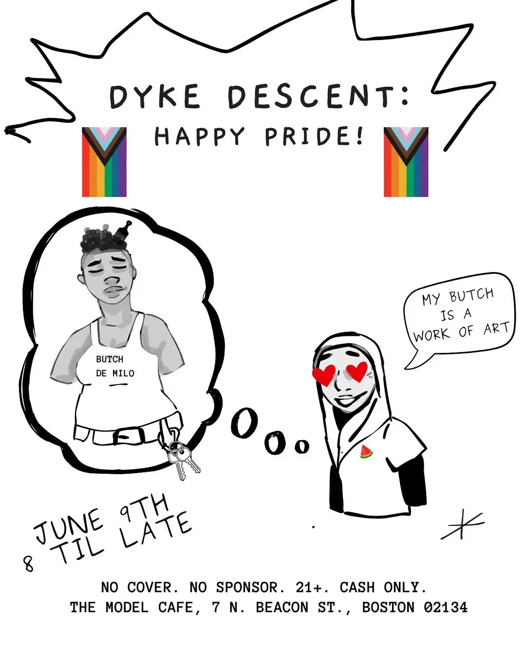 Dyke Descent: Happy Pride!